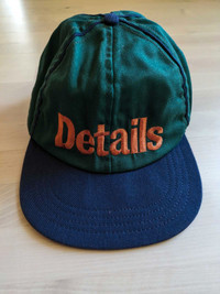 Authentic Details Magazine baseball cap/hat