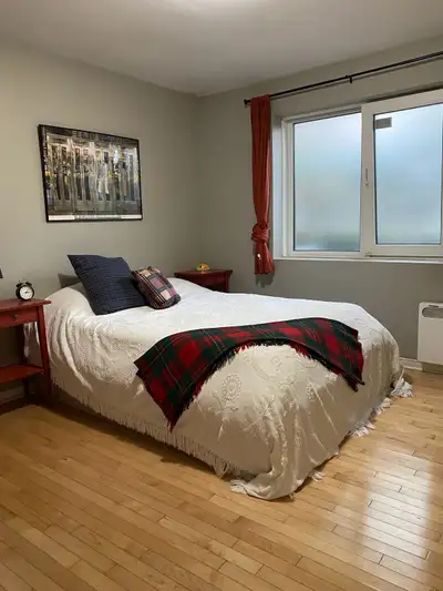 Plateau condo meublé 3 1/2 libre a partir 08JUN ou 1er JUL