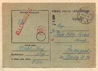World War 2 Budapest Hungary Memorabilia 1943 Letters Notes Card