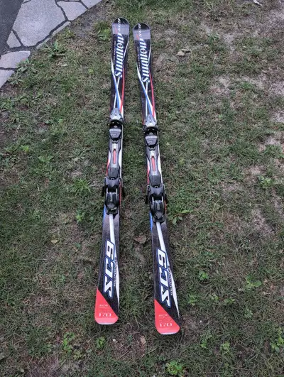Skis downhill, View more