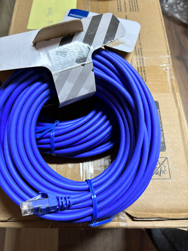 Best Buy Essentials 15.25m (50ft.) Cat6 Ethernet Cable (BE-PEC6S in Cables & Connectors in Cambridge - Image 3