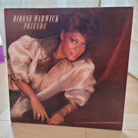 DIONNE WARWICK - FRIENDS VINYL RECORD LP