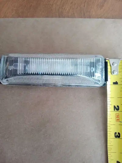 New LED trailer SIDE lights Red 4" long X 1" wide never used qty 2 Asking was 20. Now $15. for qty 2...