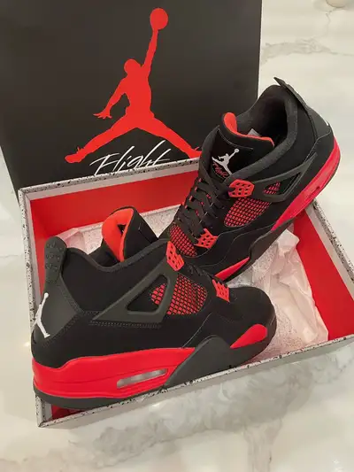 Jordan 4 red thunders, View more