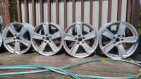 FREE Audi VW Wheels Damaged Fixable or Project