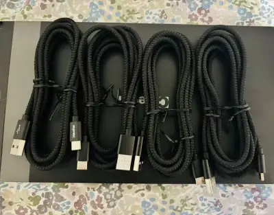 USB-type C cable set (4 cables), View more