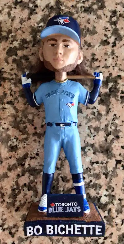 Bo Flow Bobblehead SGA from the 2022 season If interested please text David @ 416-451-0034