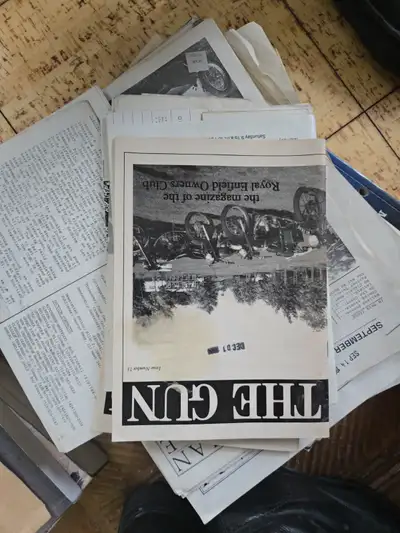 Collection of canadian biker. Classic motorcycle Donny Peterson publications Hot bike Full throttle...