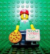 LEGO MINI FIGURINE SERIE 12 - PIZZAMAN