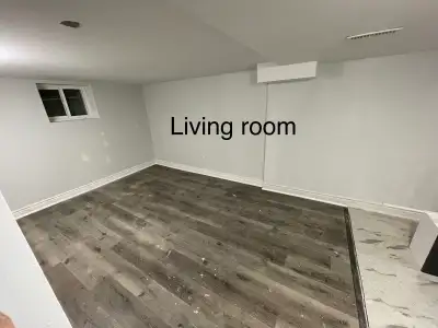 Large 2 bedroom basement unit available for rent from May 1 2026. Close to Sheridan college / Panjab...