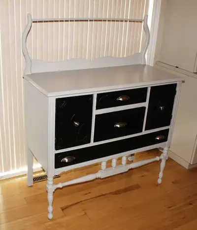 Buffet antique de service (1940)+ une prime, voir photos, View more