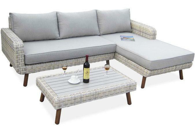 Ensemble causeuse exterieur sofa patio seating set outdoor dans Mobilier pour terrasse et jardin  à Laval/Rive Nord