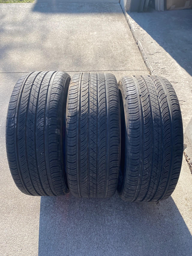 Continental 18” All Season tires (quantity - 3) in Tires & Rims in Stratford