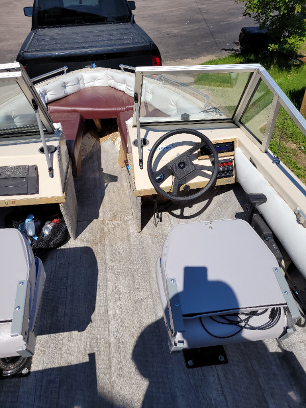 Boat, trailer and motor for trade in Other in Petawawa - Image 4