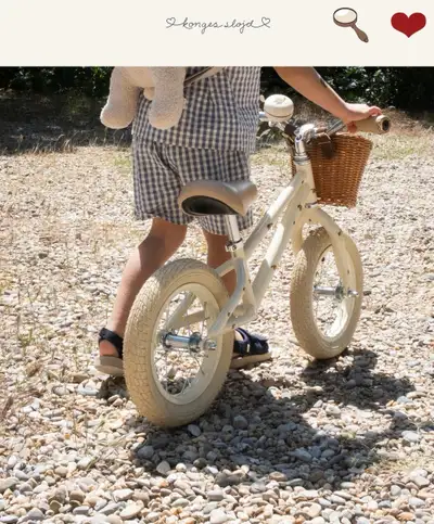 konges sloejd balance bike (lemon), View more