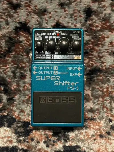 Boss Super Shifter PS-5 Pedal, View more