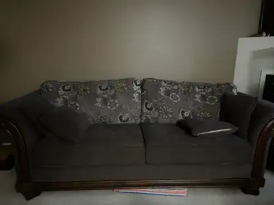 2 piece sofa ( both 100 ) , View more
