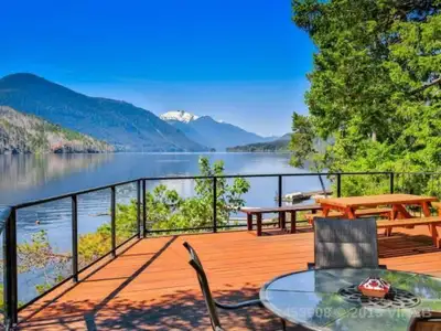 Private waterfront. Quiet mornings. Sunset dinners on the deck. Available September - June. 6+ month...