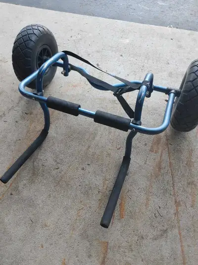 Make transporting your kayak a breeze with these sturdy kayak wheels! Perfect for solo trips, these...