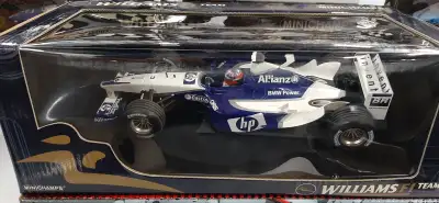 Diecast Williams BMW Showcar n°3 2003 Montoya Minichamps 1/18, View more