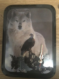 Wolf Eagle Laminated Picture 