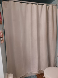 shower curtains, good condition