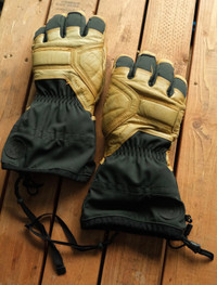Gently used Black Diamond Guide Gore-Tex gloves, large. $65.