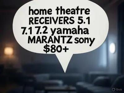 home theatre RECEIVERS 5.1 7.1 7.2  yamaha MARANTZ sony $80+SALE, View more