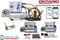 "Electric Motors for Boat Lifts: Save Time and Energy - No Crank
