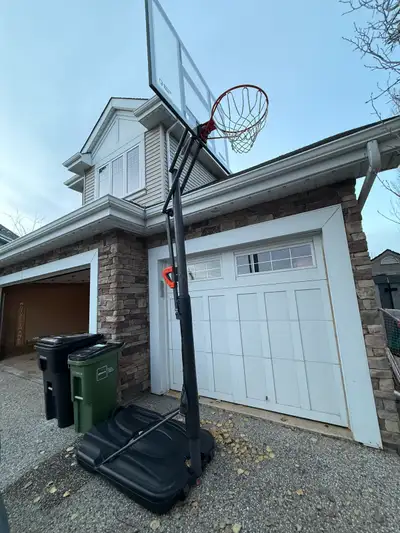basketball hoop, adjustable., View more