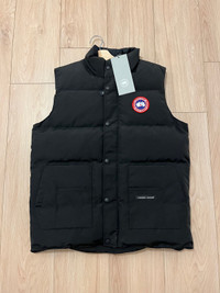 Black Canada Goose Vest