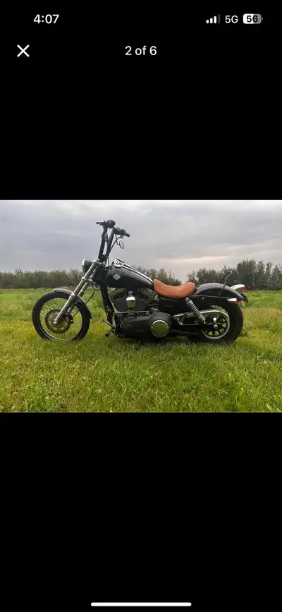 2012 Harley Davidson Wide Glide (FXDWG) -3500km original. - 103 Engine. 1690cc - LED Headlight. -1 o...