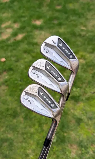 Xander Schauffele Callaway TCB Raw Irons, Tour Issue X100. 4-PW., View more