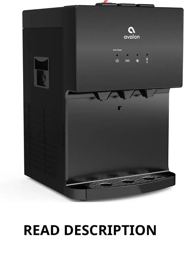 Avalon Countertop Bottleless Water Cooler Dispenser, 3 Tepmperat