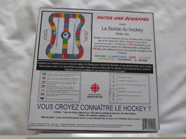 LA SOIRÉE DU HOCKEY NOTRE JEU RADIO CANADA SPORTS SOIREE in Toys & Games in Laval / North Shore - Image 3