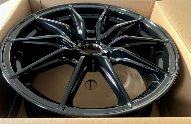 ENKEI Wheel Gloss Black 17x7.5 5x114.3 64.1 +45 Brand new sets in Tires & Rims in Mississauga / Peel Region - Image 4
