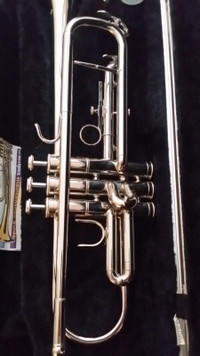 Silver Plated Trumpet for sale $225.00 obo
