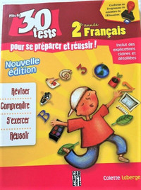 30 tests Français 2e année (French textbook)
