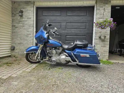 2005 harley electra glide 48000 miles on it. Has 2 new tires ready to ride for the summer.