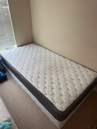 Twin Mattresses + Box Springs – Excellent condition. Moving Sale, View more