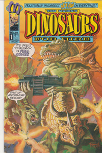Malibu/Marvel Comics - Dinosaurs For Hire - Issues #1 & 2.