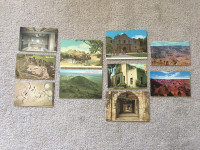 Vintage Post Cards from Arizona, Texas and New Mexico. 