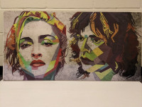 Madonna + Jim Morrison Large Scale Pop Art