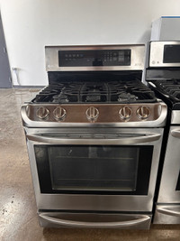 30” LG stove Stainless Steel 