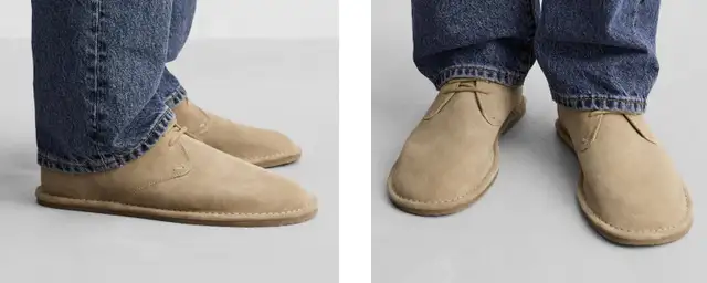 Men’s Suede Leather Desert Boots in Men's Shoes in City of Toronto - Image 4