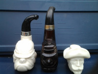 Avon Collectible/Vintage 3 Pipes Cologne Bottles