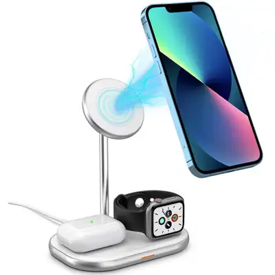 Energizer 3-in-1 15W Magnetic Wireless Charging Stand (WCP303), View more