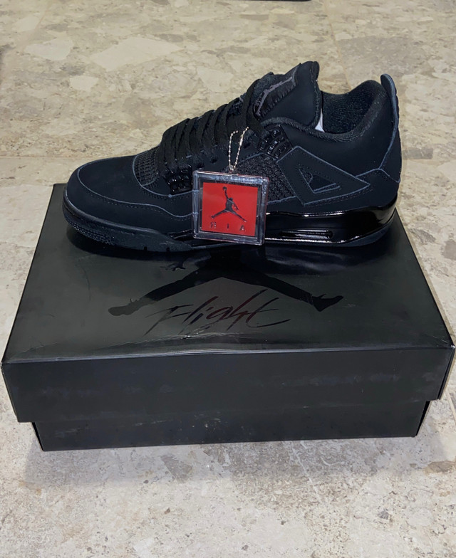 Jordan 4s Blackcat in Men's Shoes in Oakville / Halton Region