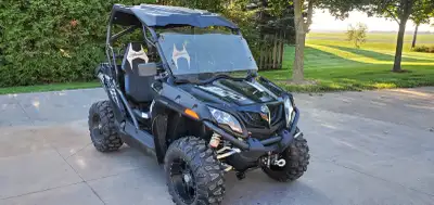 2018 CF Moto 800 Z Force, 4x4, low kms 1377km. Excellent condition, has Kolpin gun holder and electr...