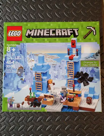 LEGO Minecraft 21131 The Ice Spikes, New & Factory Sealed, View more